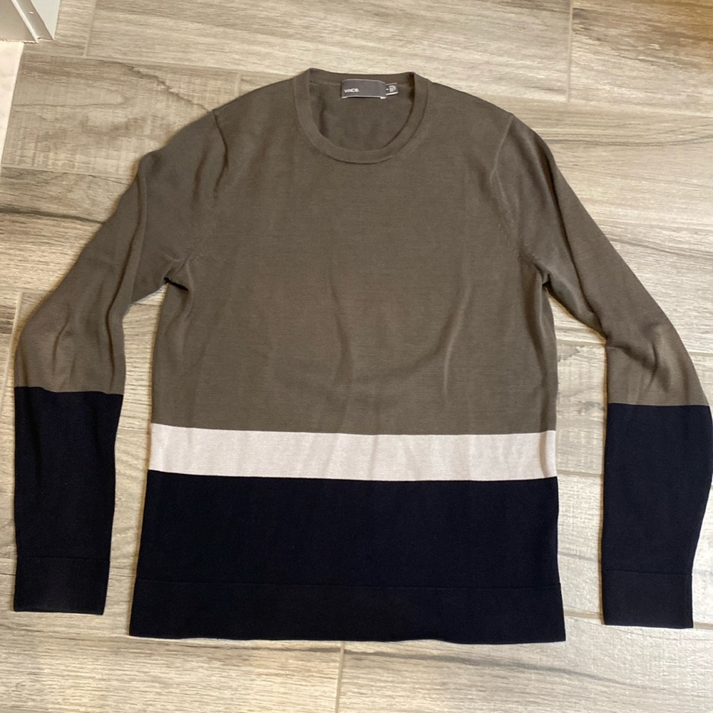 Vince colorblock sweater